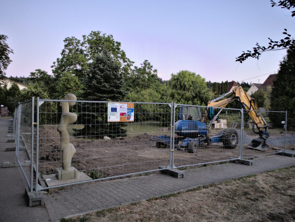 Baustelle Parkouranlage