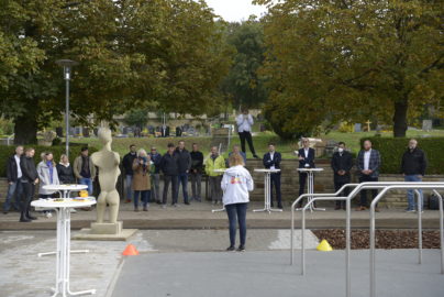 Einweihung der TURNBAR-Parkour-Anlage am 30.09.2022