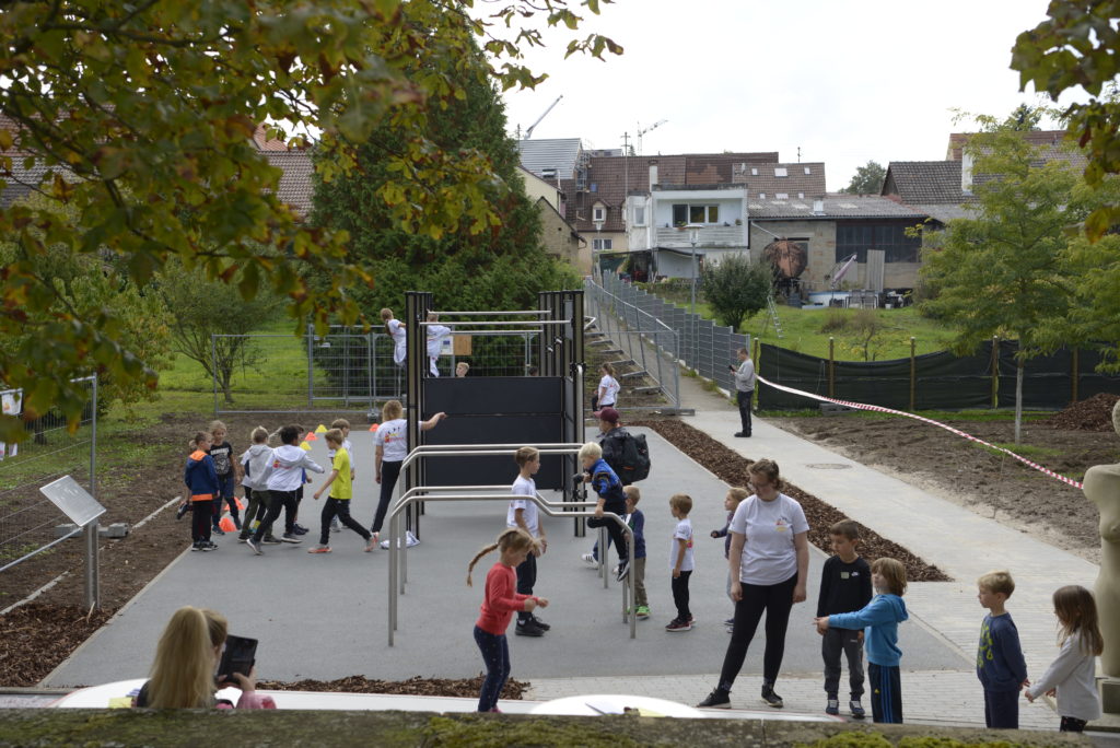 Einweihung Parkouranlage